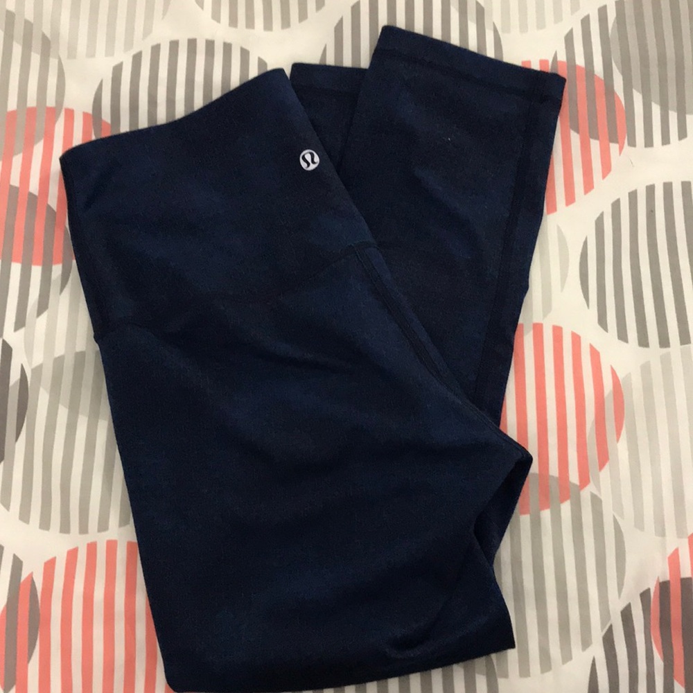 Lululemon Wunder Unders High Rise Cropped Leggings